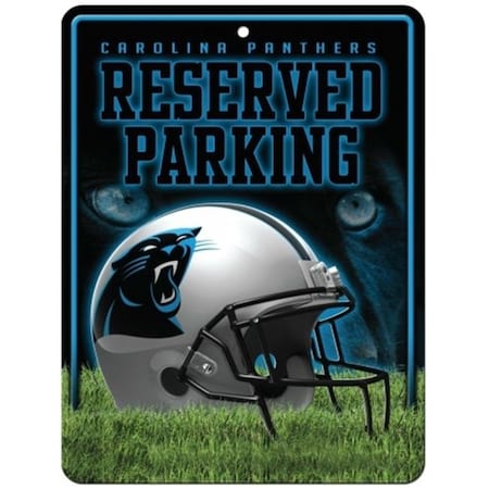 Rico Industries Carolina Panthers Sign Metal Parking 9474654990